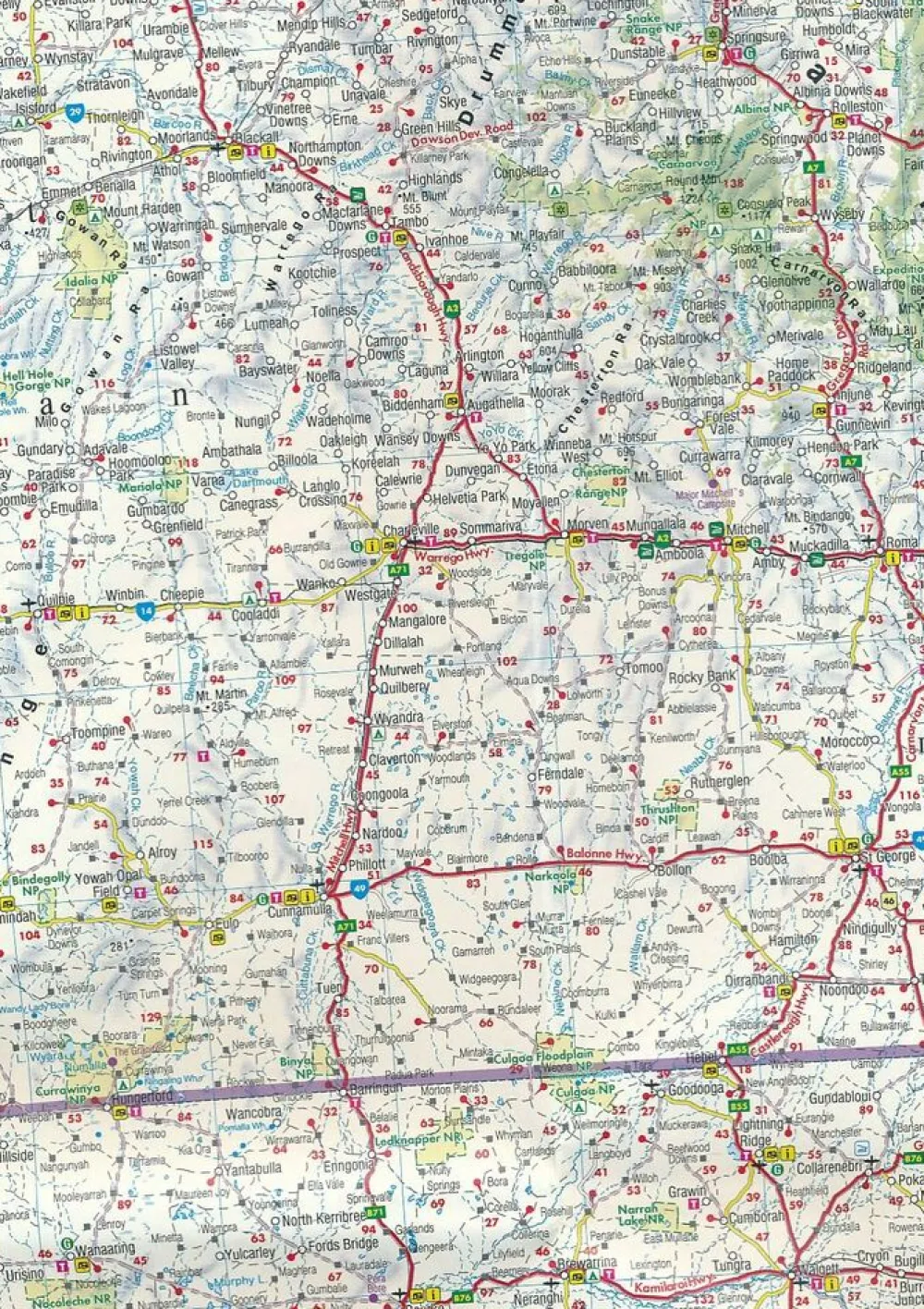 Freytag en Berndt Australië|Wegenkaart Australië