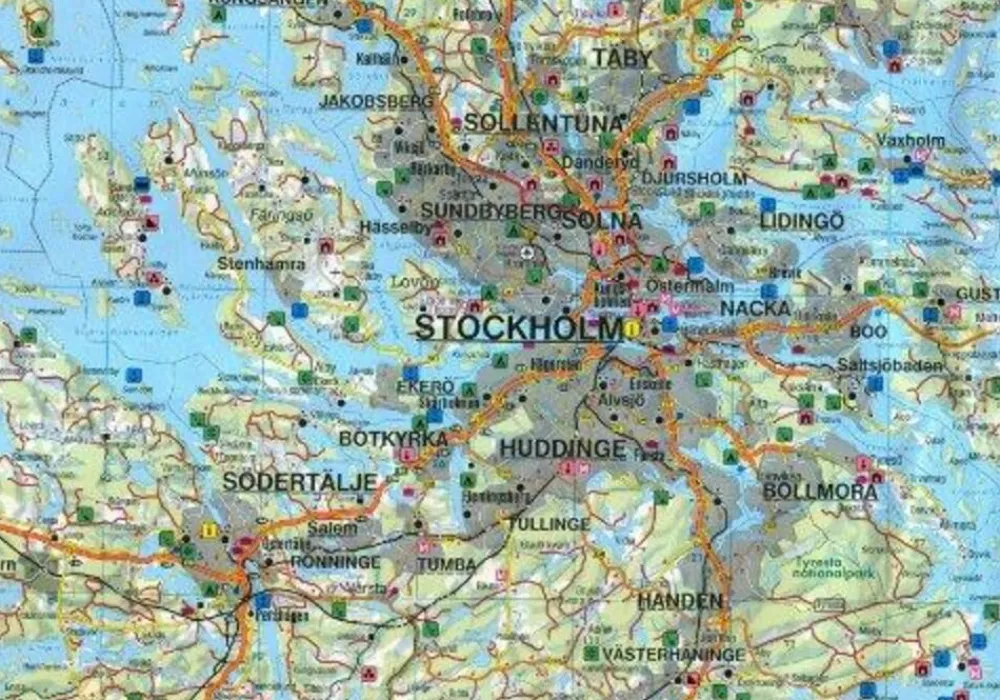 Freytag en Berndt Scandinavië & Ijsland|Wegenkaart 6 Zweden Lapland