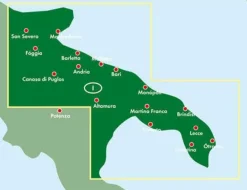 Freytag en Berndt Italië & Malta|Wegenkaart Apulië Puglia
