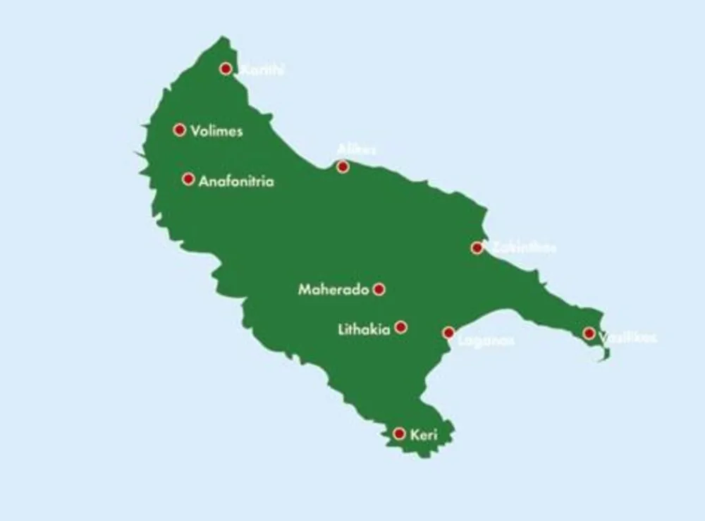 Freytag en Berndt Balkan, Griekenland & Cyprus|Wegenkaart Zakynthos 1:50.000