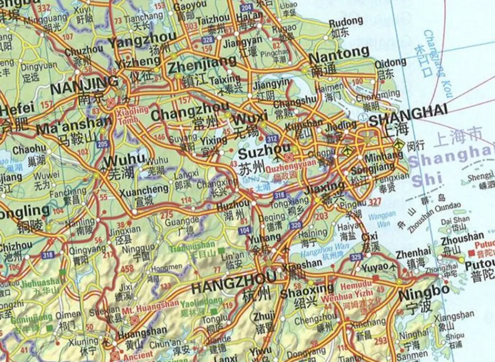 Freytag en Berndt China & Mongolië|Wegenkaart China en Mongolië