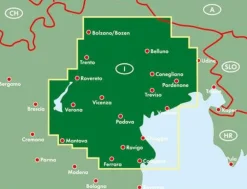 Freytag en Berndt Italië & Malta|Wegenkaart Venetië & Padua