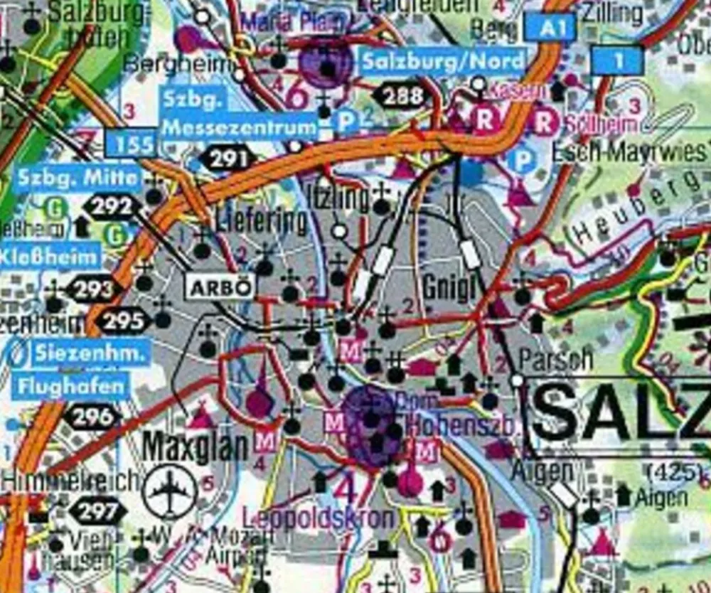 Freytag en Berndt Duitsland|Wegenkaart Beieren Zuid