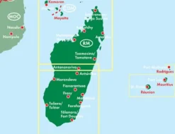 Freytag en Berndt Afrika|Wegenkaart Madagascar