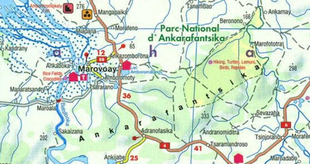 Freytag en Berndt Afrika|Wegenkaart Madagascar