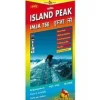 Gecko Maps Nepal, Bhutan & Tibet|Klimkaart Island Peak 1:20.000