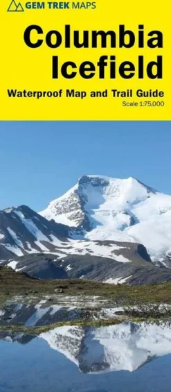 Gem Trek Canada|Wegenkaart Columbia Icefield guide & map