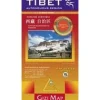 Gizi Map Zuid-Azië|Wegenkaart Tibet