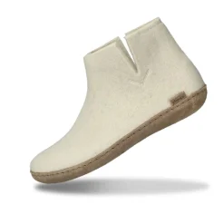 Glerups Sloffen|Boot G - hoge slof met leren zool