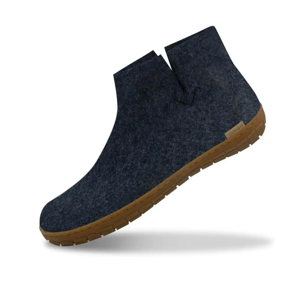 Glerups Sloffen|Boot GR - hoge slof met rubber zool