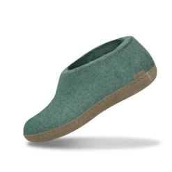 Glerups Sloffen|Shoe A - slof met leren zool