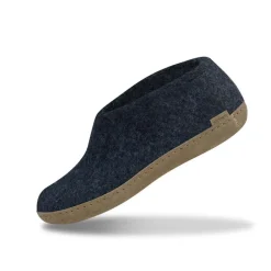 Glerups Sloffen|Shoe A - slof met leren zool