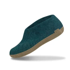 Glerups Sloffen|Shoe A - slof met leren zool