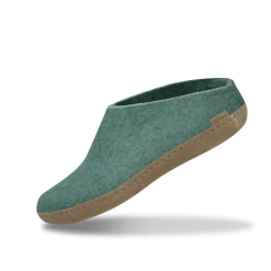 Glerups Sloffen|Slipper B - lage slof met leren zool