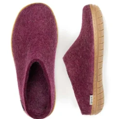 Glerups Sloffen|Slipper BR - lage slof met rubber zool