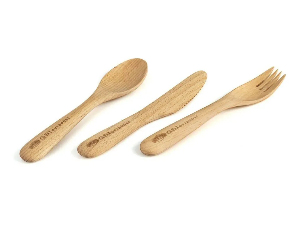 GSI Campingservies|Rakau cutlery set
