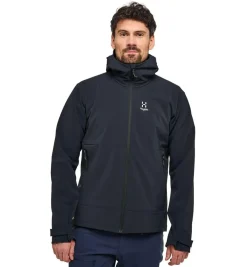 Heren Haglofs Jassen Heren|Chilly softshell hood men