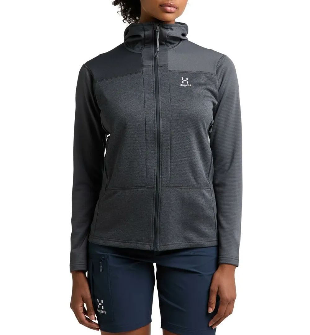DAMES Haglofs Vesten|Roc flash mid hood women