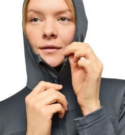 DAMES Haglofs Vesten|ROC flash mid hood women