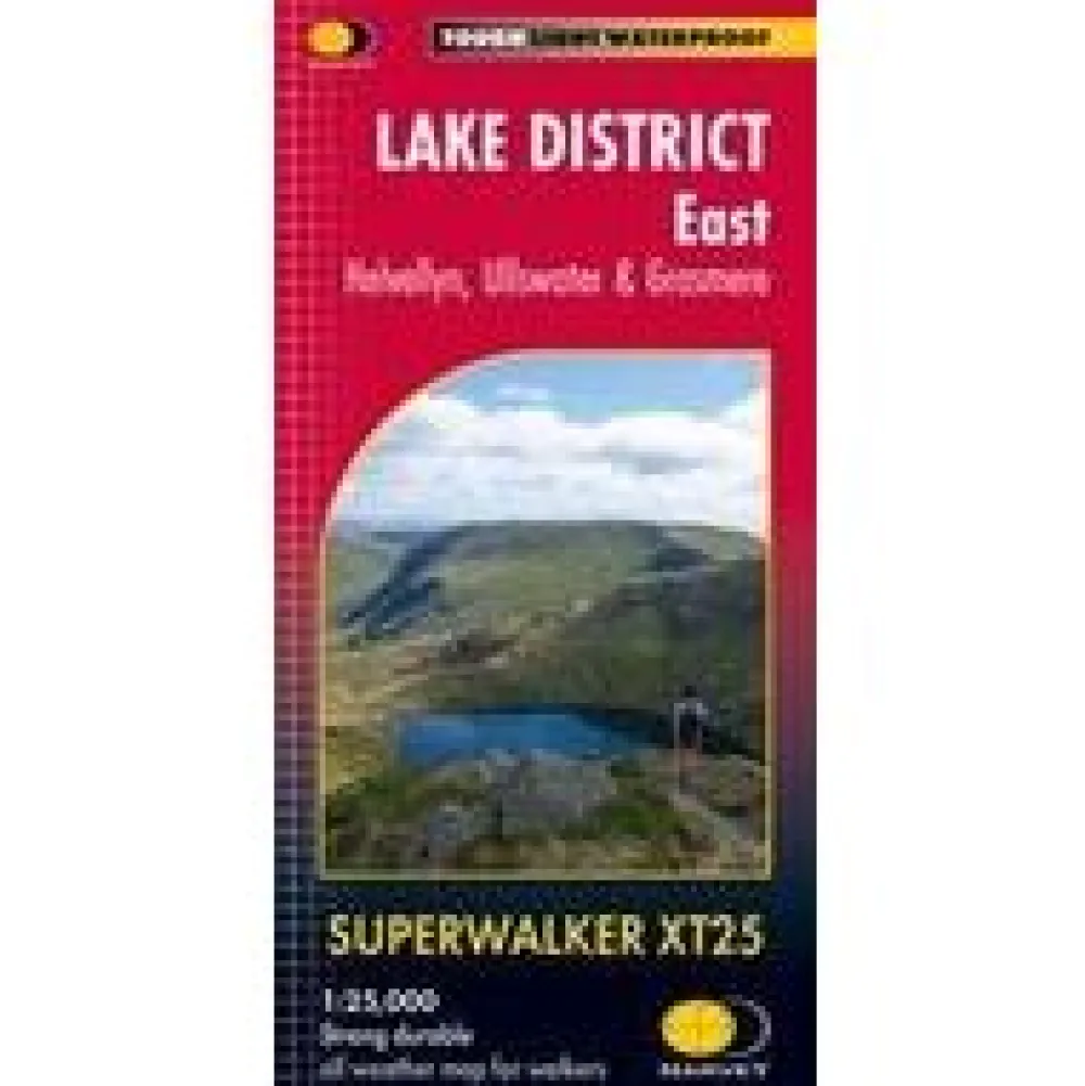Harvey Maps Groot-Brittanië & Ierland|Lake District Oost XT25