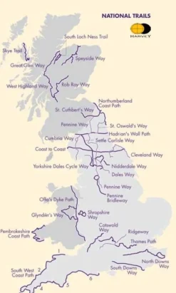 Harvey Maps Groot-Brittanië & Ierland|South West Coast Path 3 Plymouth