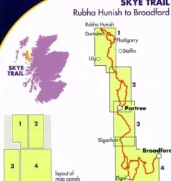 Harvey Maps Groot-Brittanië & Ierland|Wandelkaart XT40 Skye Trail