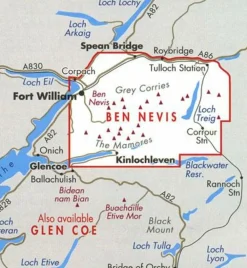 Harvey Maps Groot-Brittanië & Ierland|Wandelkaart XT25 Ben Nevis