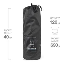 Helinox Kampeermeubels|Chair Zero high back black