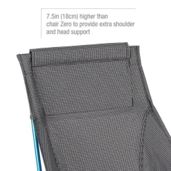 Helinox Kampeermeubels|Chair Zero high back black