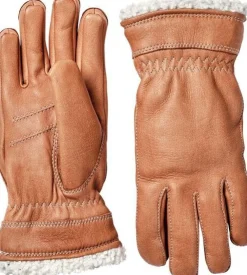 DAMES Hestra Handschoenen, Hoofddeksels E.D.|deerskin primaloft ladies