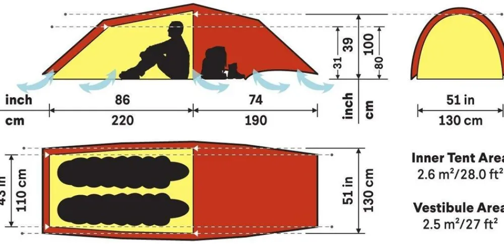 Hilleberg Tenten|Anjan 2 GT Tweepersoonstent