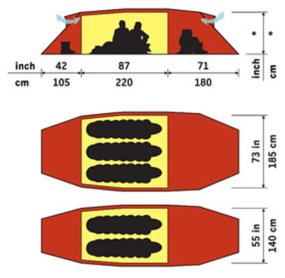 Hilleberg Tenten|Kaitum 3 GT Driepersoonstent