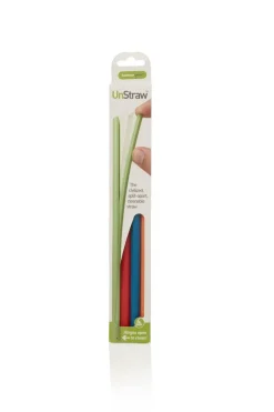 Humangear Flessen & Waterzakken|UnStraw 4-pack ryl blue/red/lime/orange