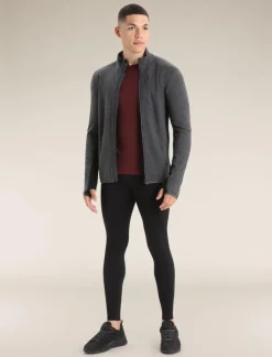 Heren Icebreaker Vesten|M Descender LS Zip