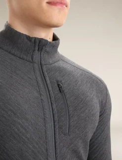Heren Icebreaker Vesten|M Descender LS Zip