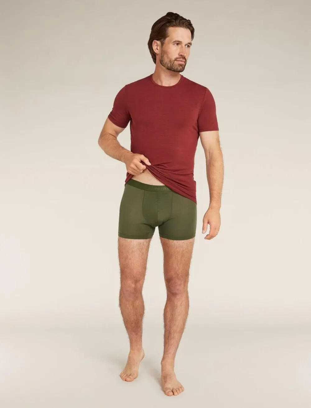 Heren Icebreaker Ondergoed Heren|M Merino 125 Cool-Lite Anatomica boxers