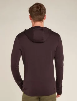 Heren Icebreaker Vesten|M merino 260 quantum IV LS Zip Hoodie