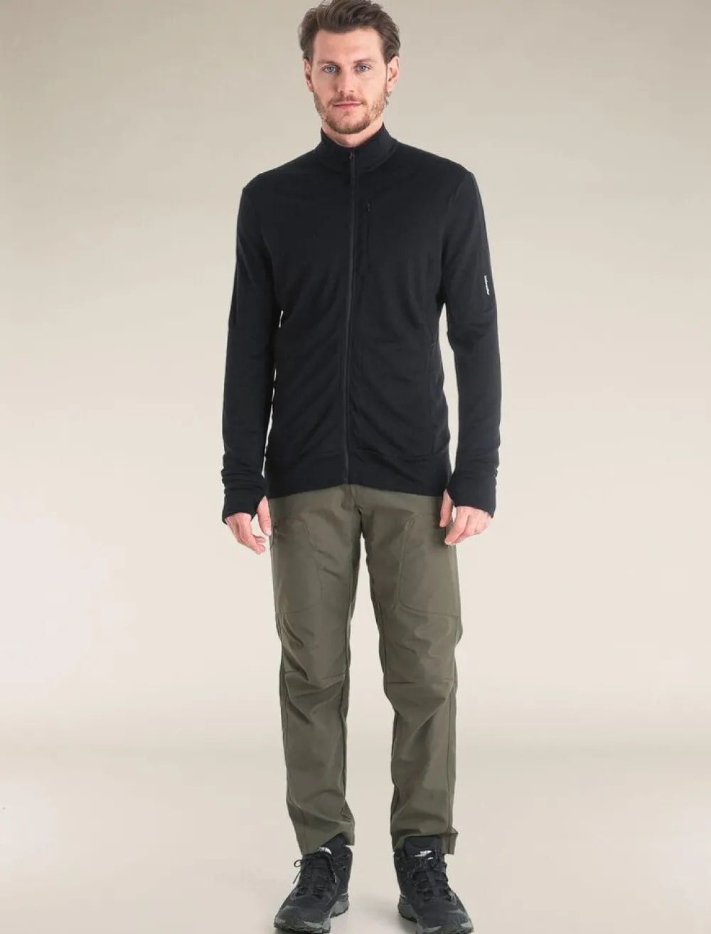 Heren Icebreaker Vesten|M merino 260 quantum IV LS Zip