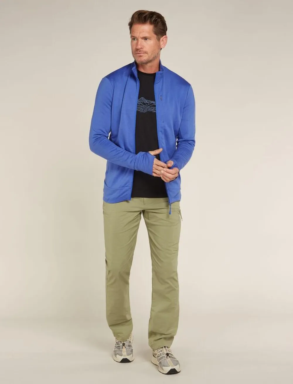 Heren Icebreaker Vesten|M merino 260 quantum IV LS Zip