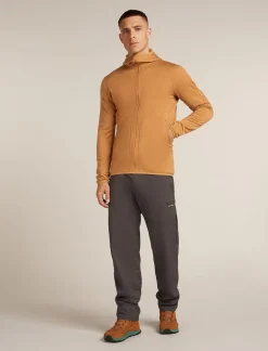 Heren Icebreaker Vesten|M Merino 560 RealFleece Elemental LS Zip Hoodie