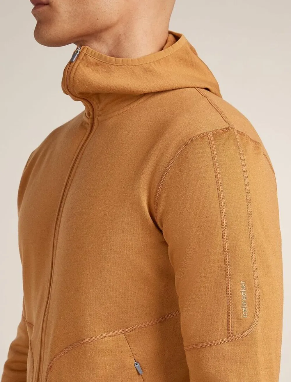 Heren Icebreaker Vesten|M Merino 560 RealFleece Elemental LS Zip Hoodie