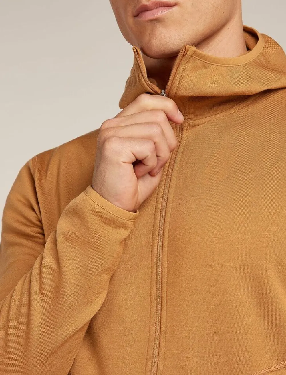 Heren Icebreaker Vesten|M Merino 560 RealFleece Elemental LS Zip Hoodie