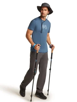 Heren Icebreaker Shirts Heren|M Merino 150 Tech Lite ss Tee Adventure Ride