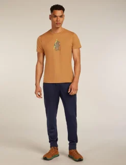 Heren Icebreaker Shirts Heren|M Merino 150 Tech Lite SS Tee Bear Tour