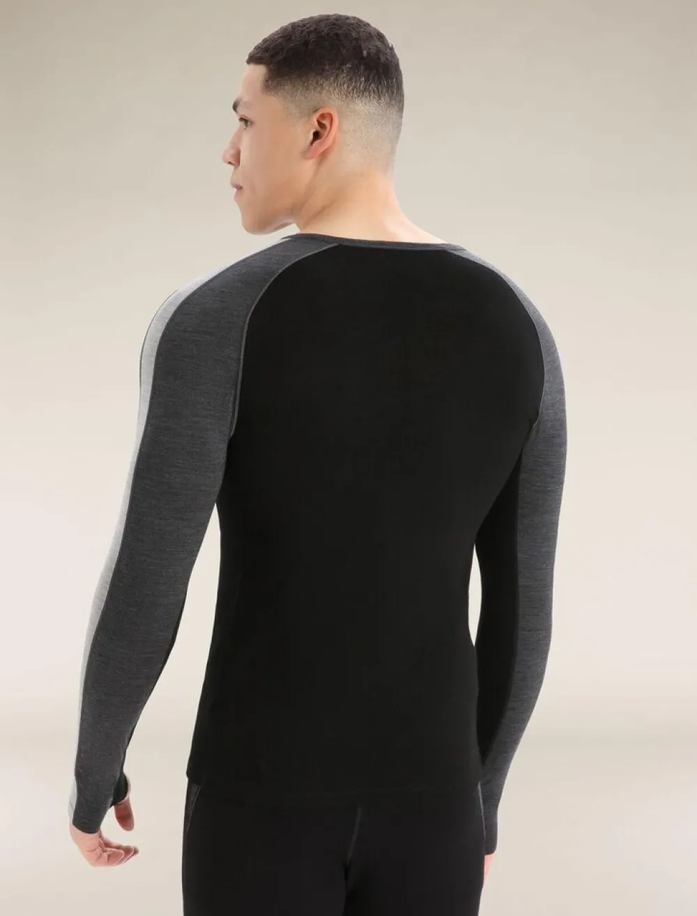 Heren Icebreaker Ondergoed Heren|M Zoneknit 200 LS Crewe