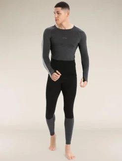 Heren Icebreaker Ondergoed Heren|M Zoneknit 200 LS Crewe