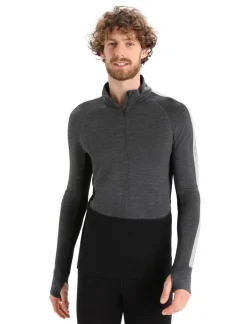 Heren Icebreaker Vesten|M zoneknit 260 LS half