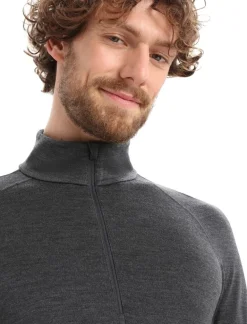 Heren Icebreaker Vesten|M zoneknit 260 LS half