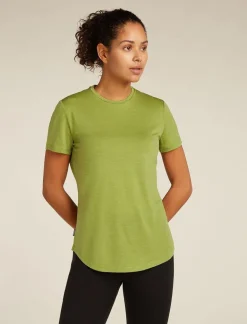 DAMES Icebreaker Shirts Dames|Ondergoed Dames|W Merino 125 Cool-lite Sphere III SS Tee