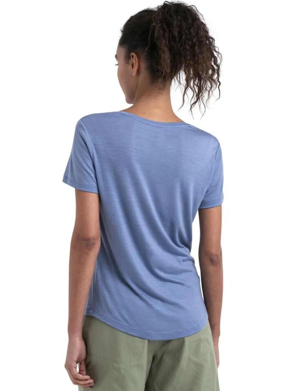 DAMES Icebreaker Shirts Dames|W Merino 125 Cool-lite Sphere III SS scoop